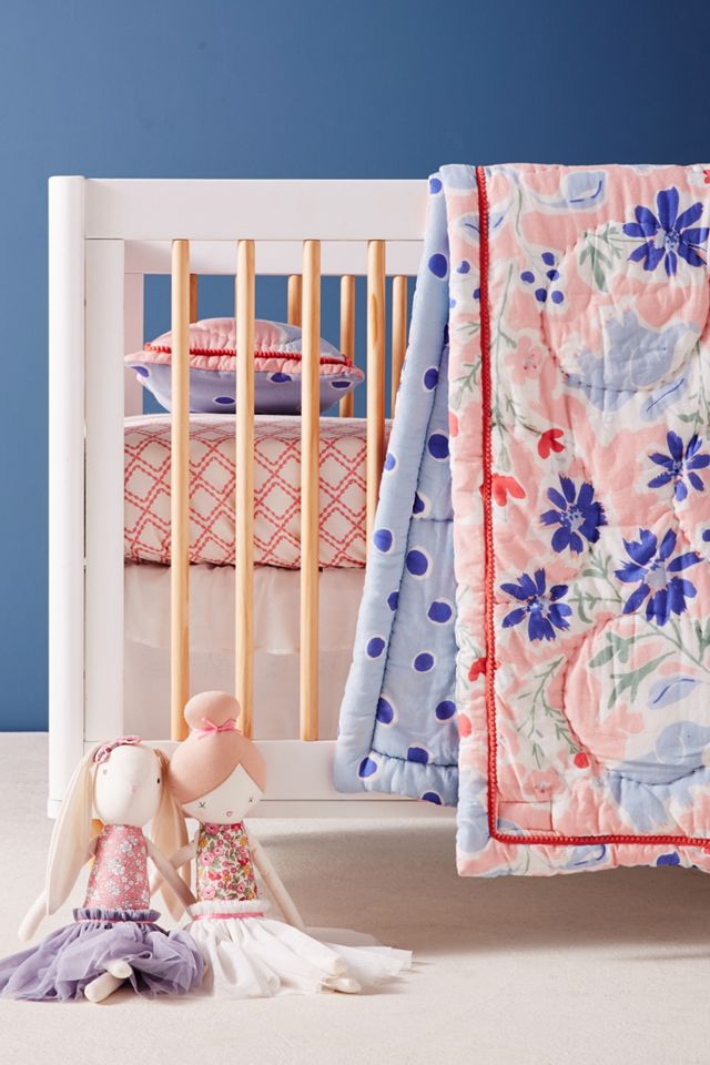 Scalloped Diamonds Crib Sheet #1
