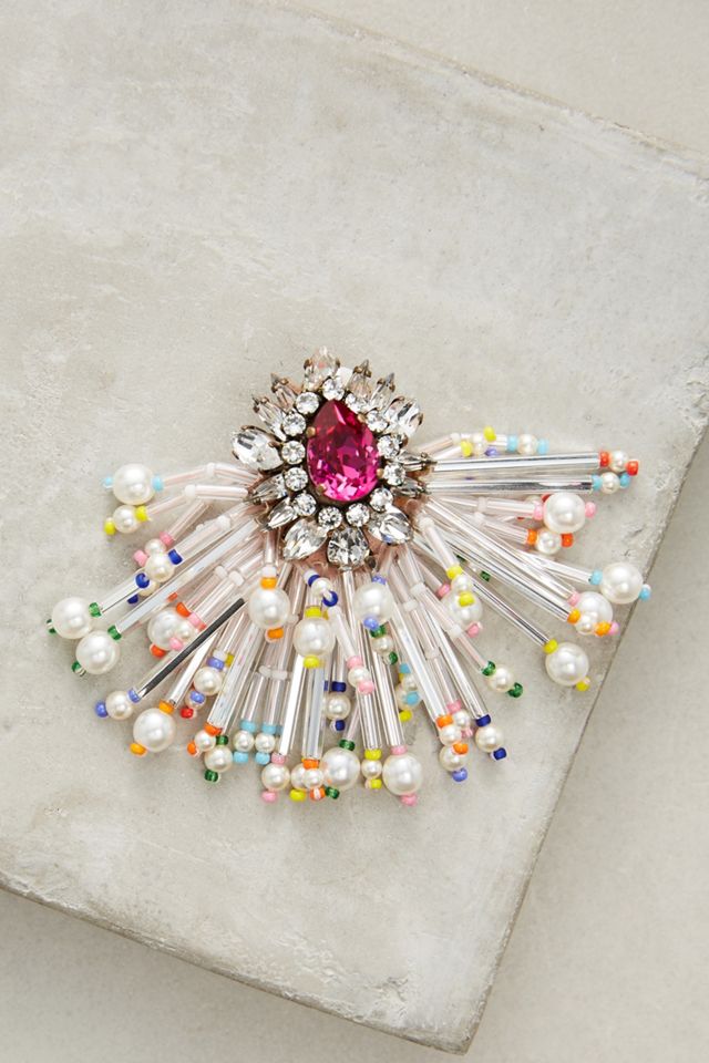 Color Burst Drop Earrings #1