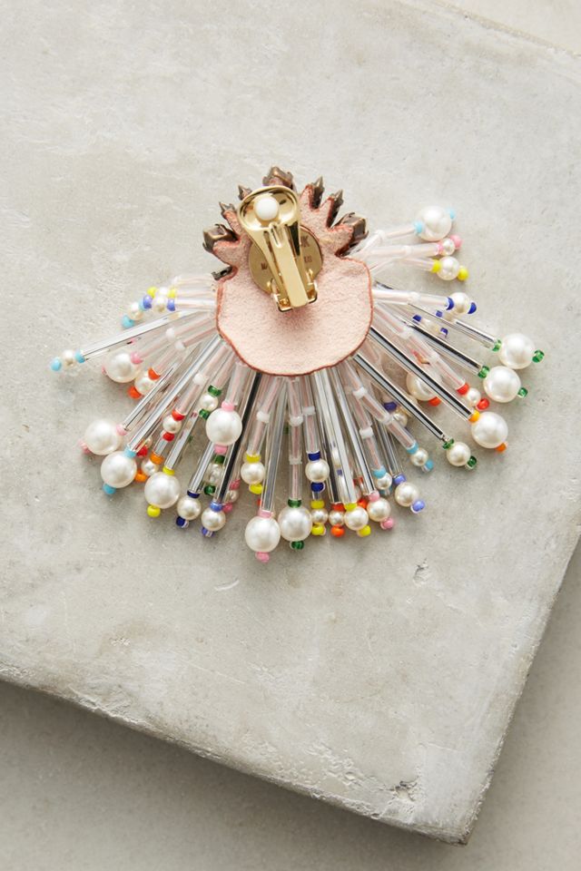 Color Burst Drop Earrings #2