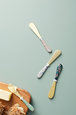 Ladybug Cheese Spreader Set Of 4 – Cute Hand-Painted Stainless Steel Spreaders For Parties & Gifts
