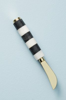 Marble-Blocked Cheese Spreader