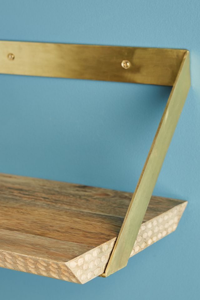 Beveled Wood Shelf #2