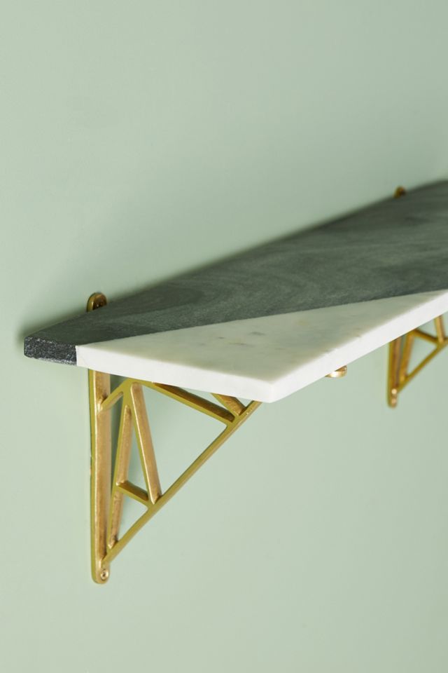 Marble Geo Shelf #1