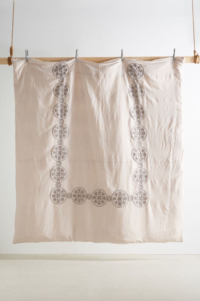Embroidered Kauri Duvet Cover #2