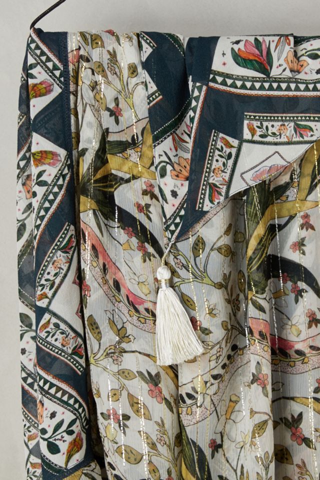 Garden Tile Scarf #1