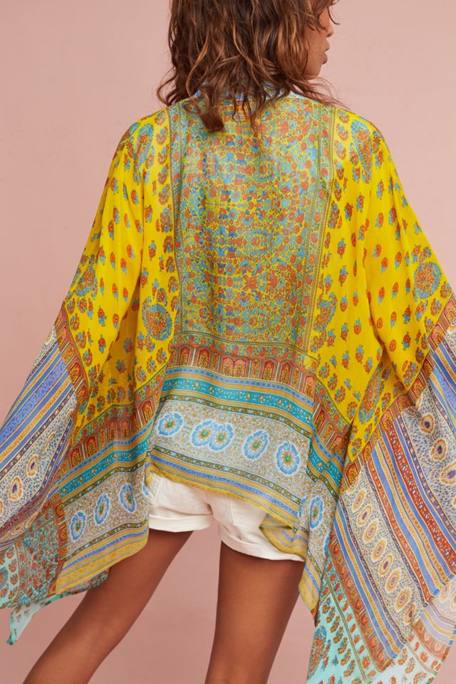 Sunshine Paisley Kimono #1