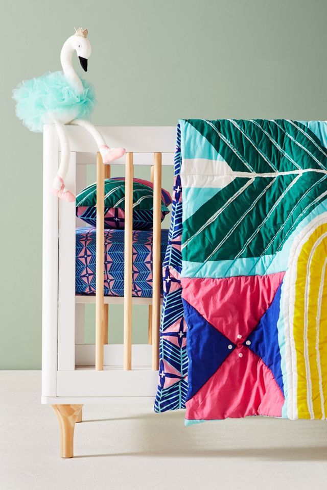 Mirrored Geo Toddler Quilt