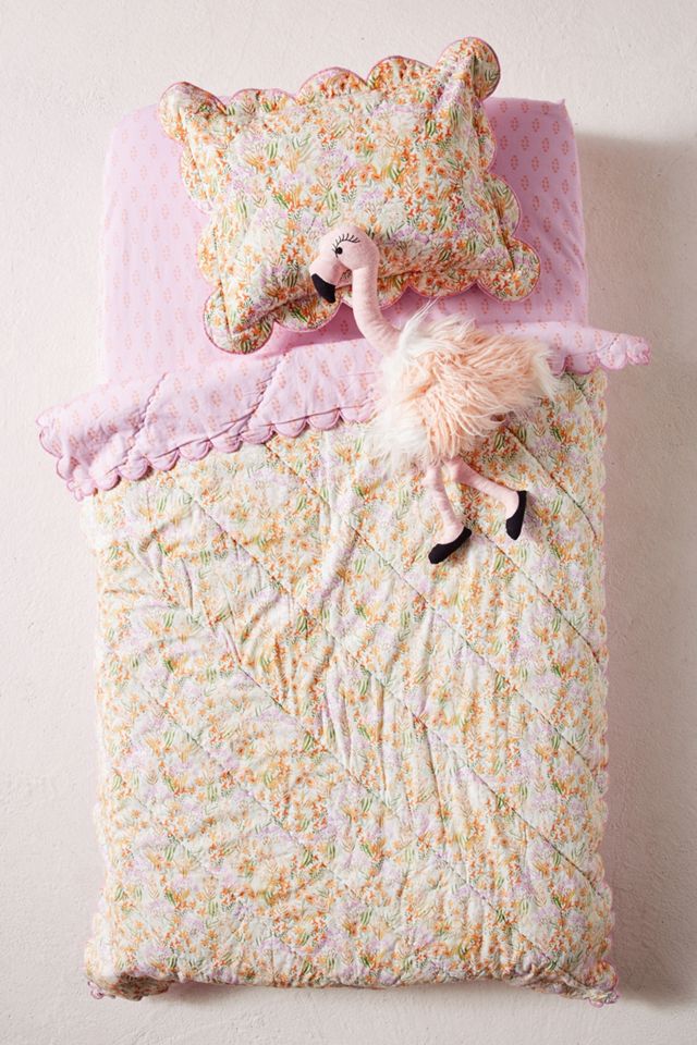Pleasing Poppies Toddler Quilt #3