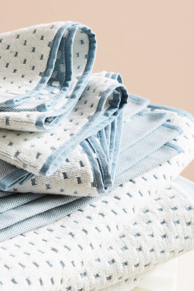 Dotted Jacquard Towel Collection #2