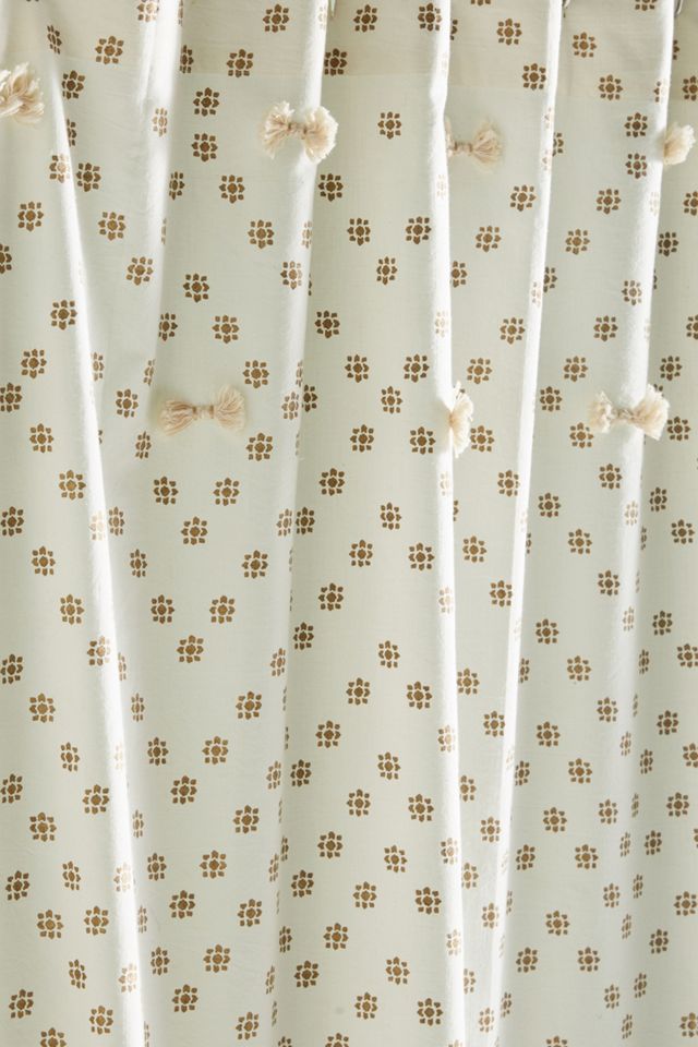 Liron Tufted Shower Curtain #1