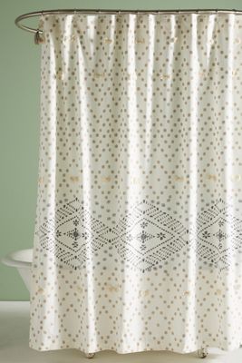 Liron Tufted Shower Curtain