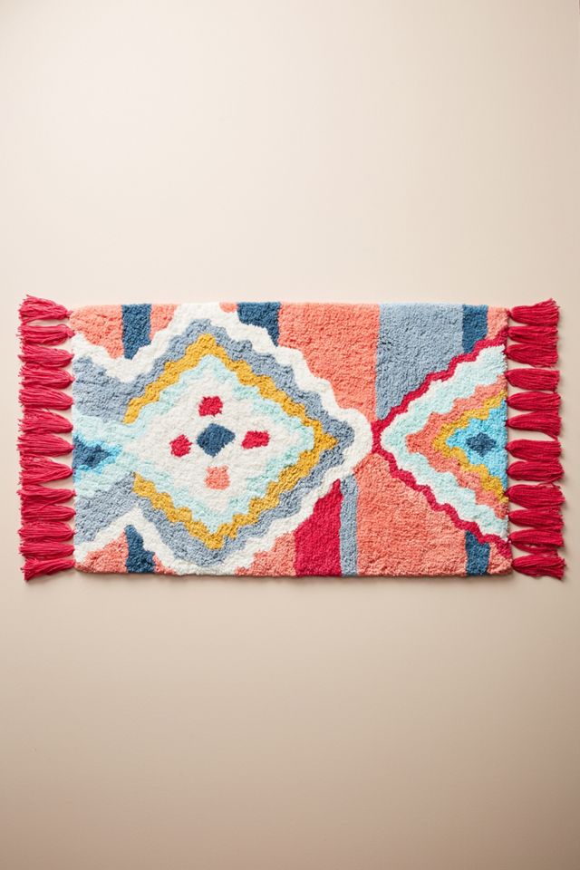 anthropologie bathroom rug