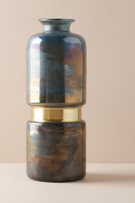 Gold-Cinched Vase
