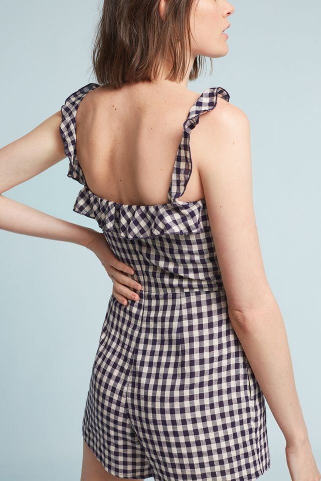 Gingham Romper #2