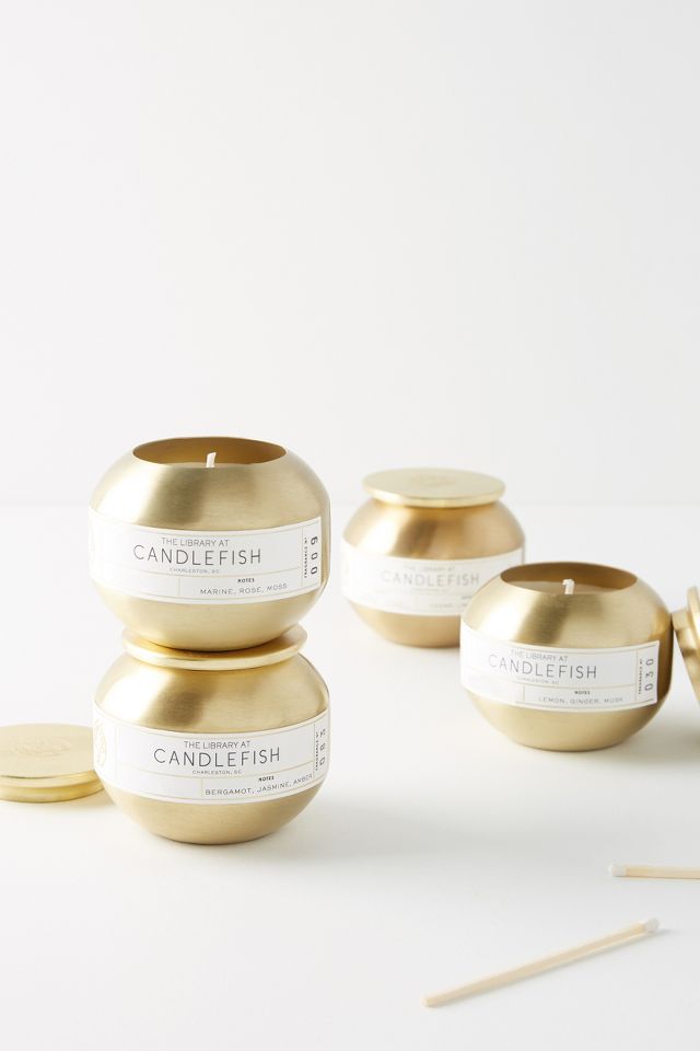 Candlefish Candle Tin | Anthropologie UK