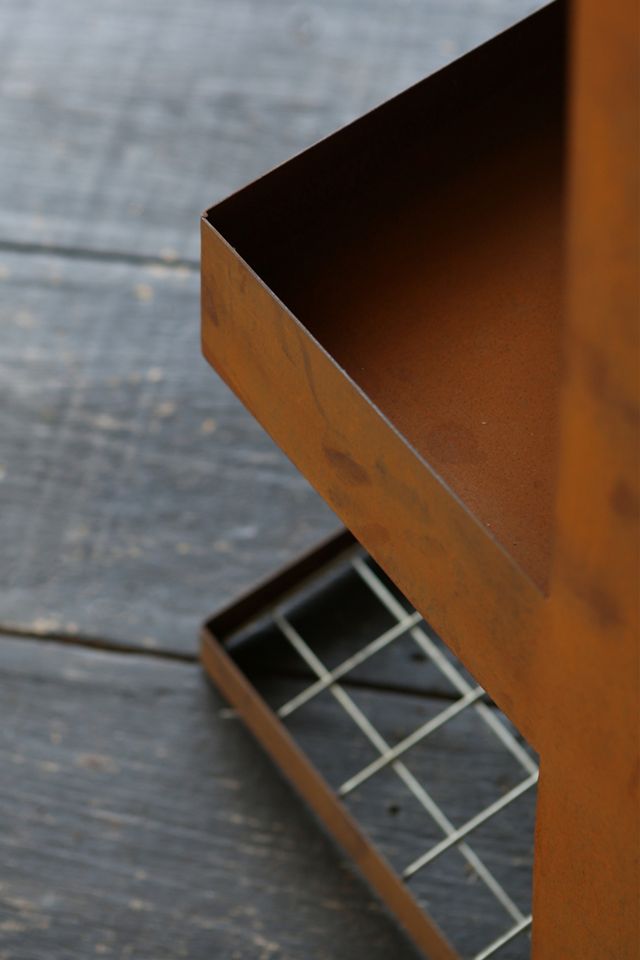 Weathering Steel Obelisk Chiminea #5