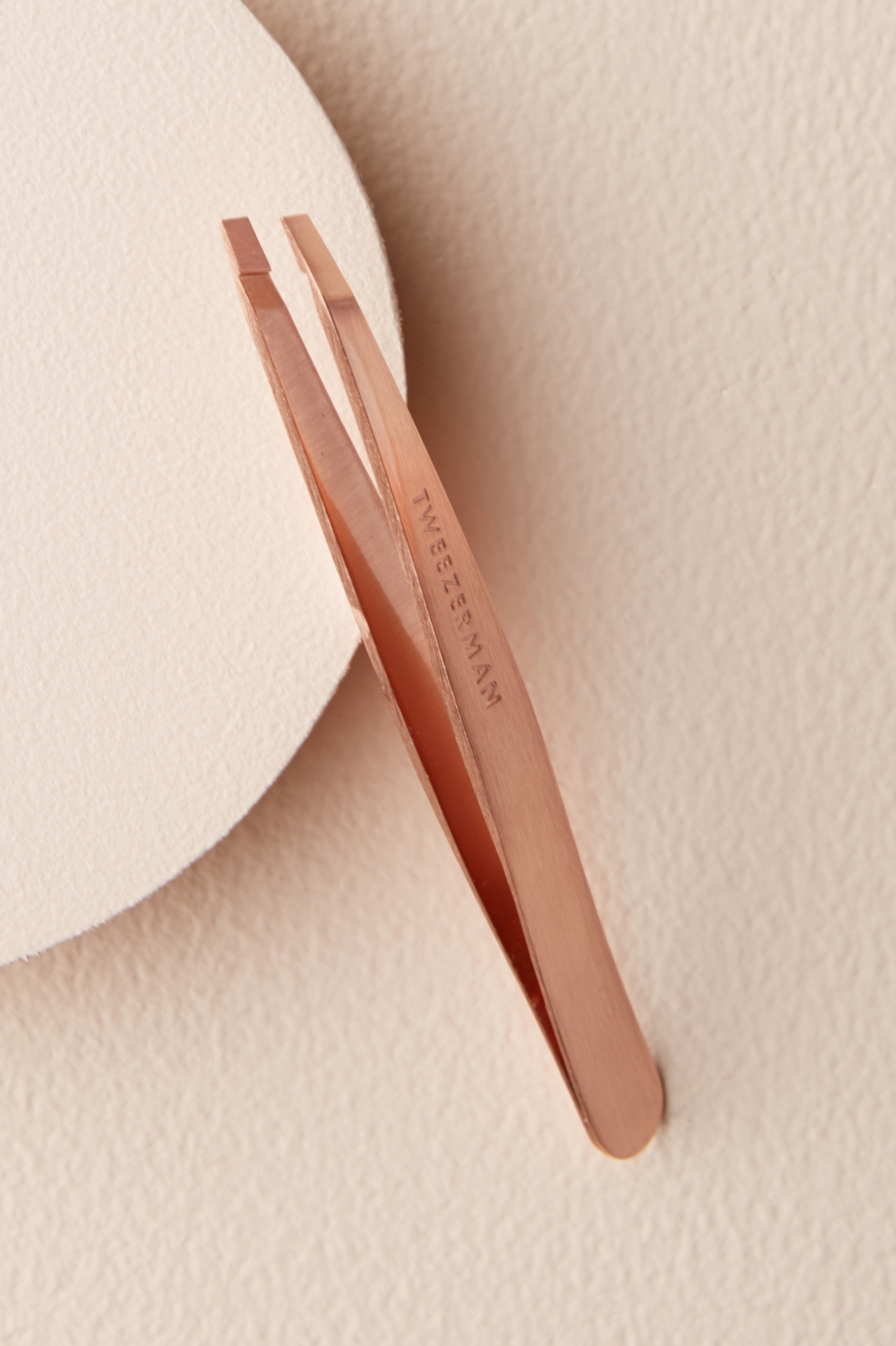 Tweezerman Rose Gold Slant Tweezer