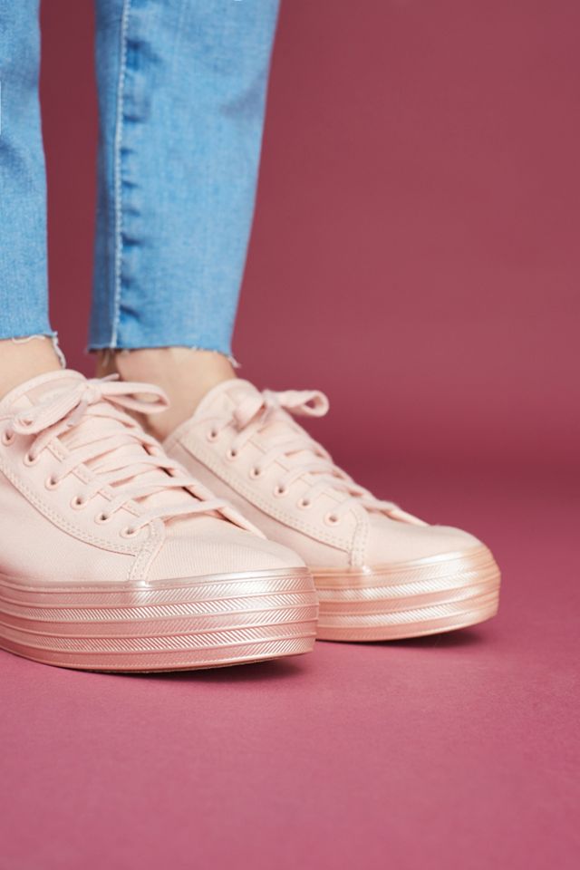Keds Metallic Platform Sneakers Anthropologie