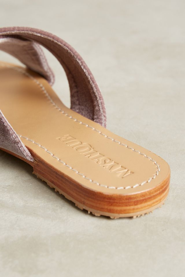 Mystique Velvet Slide Sandals #3