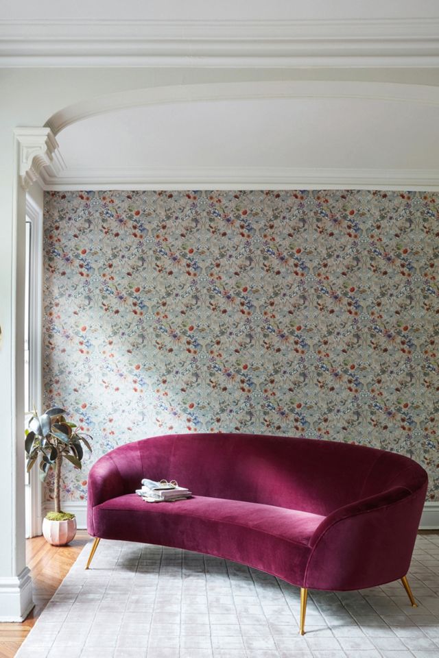 Anthropologie Sketched Songbird Wallpaper #4