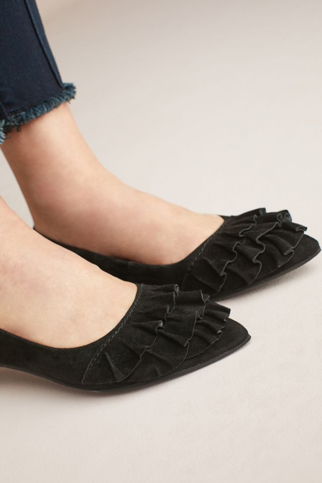 Seychelles Downstage Ruffled Flats #3