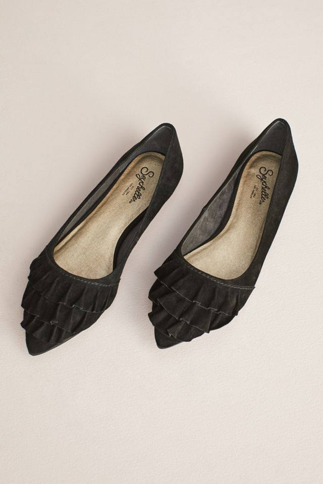 Seychelles Downstage Ruffled Flats #4