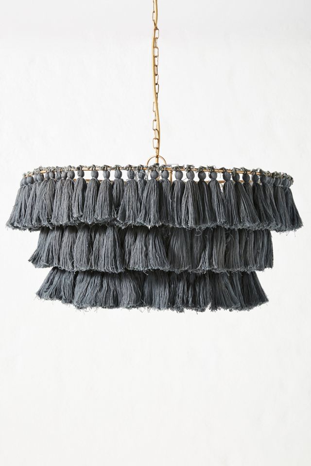 Fela Tasseled Chandelier #2