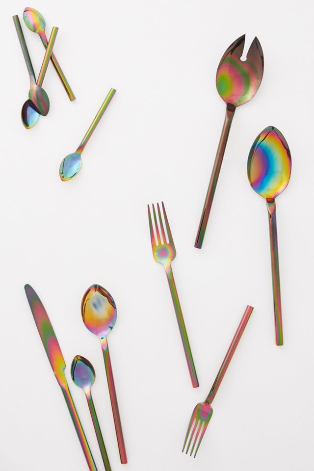 Gloss-Washed Teaspoon Set #1