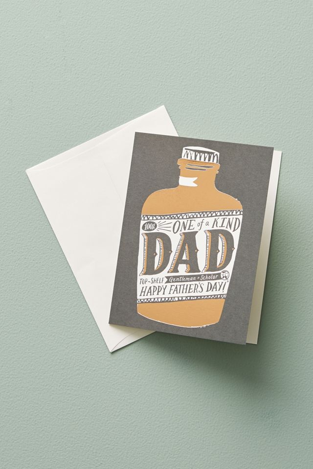 Top Shelf Dad Card