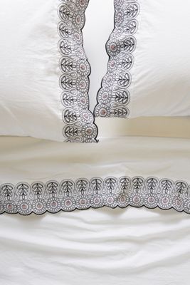 Anita Embroidered Sheet Set