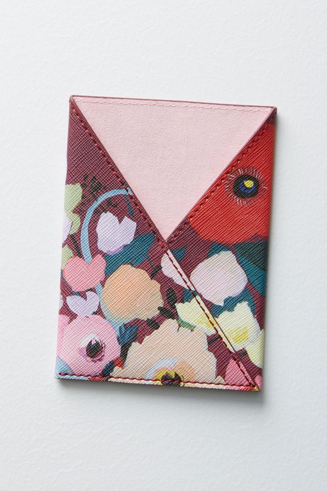 KT Smail Picturesque Florals Passport Holder #1