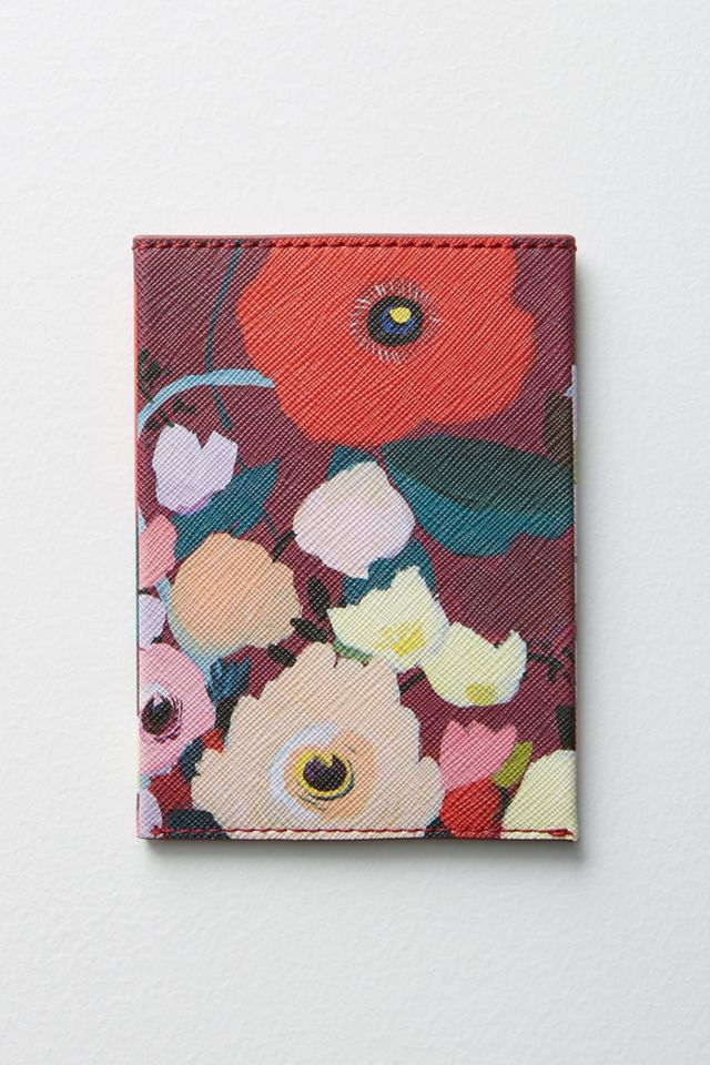 KT Smail Picturesque Florals Passport Holder #2