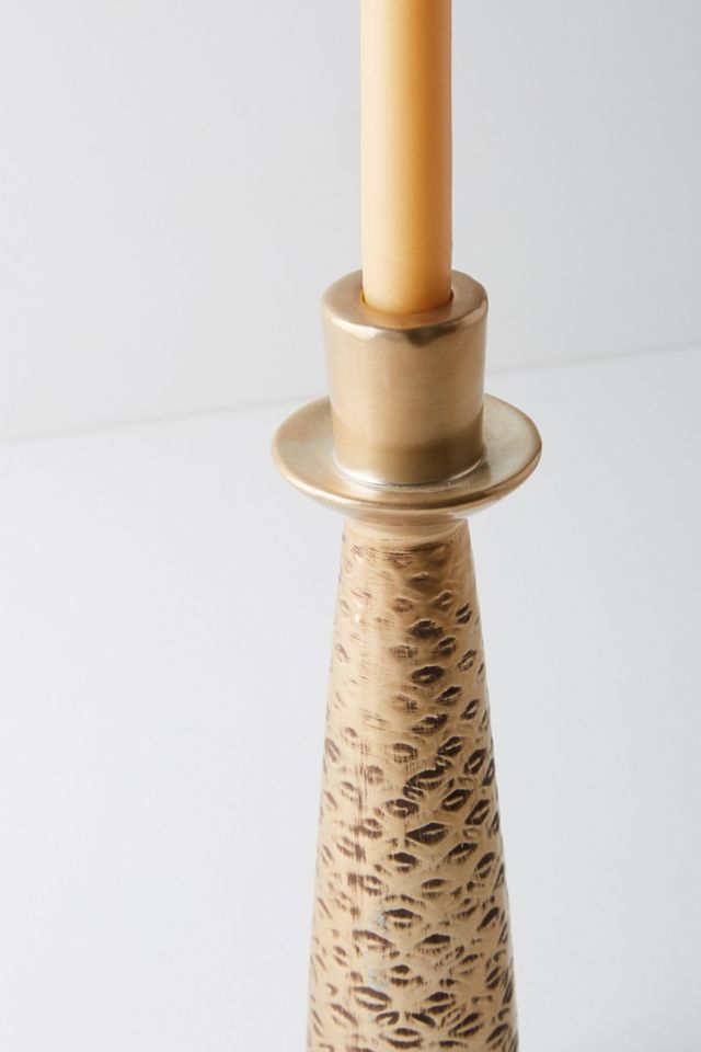 Embossed Ceramic Taper Holder #4