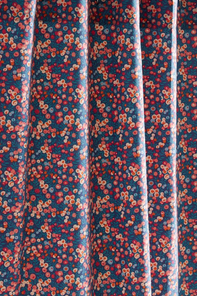 Liberty for Anthropologie Wiltshire Berry Shower Curtain #1