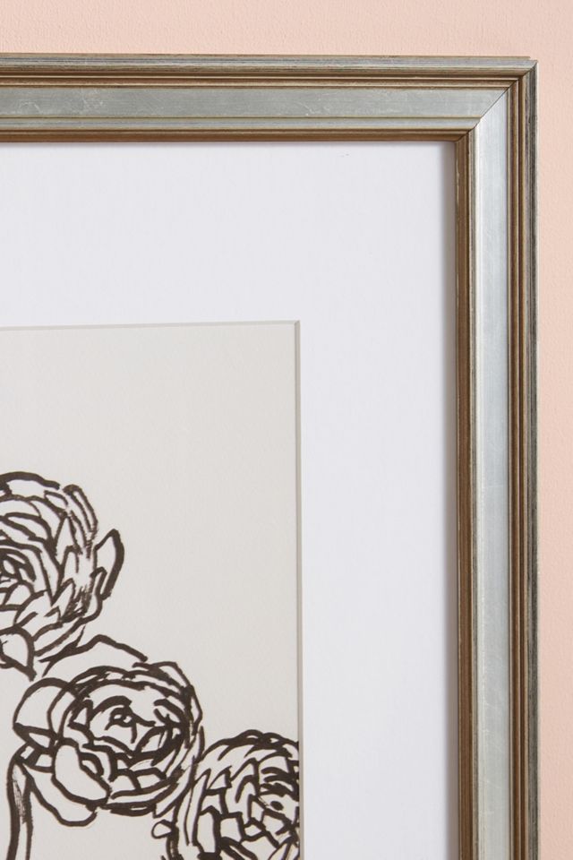 Seven Ranunculi Wall Art #2