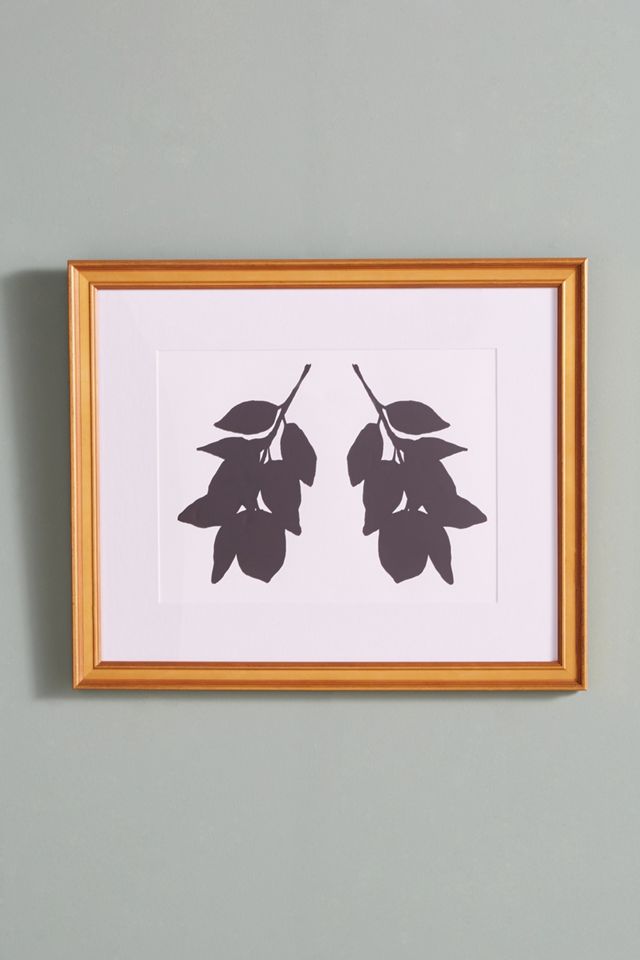 Lemon Branches Wall Art #1