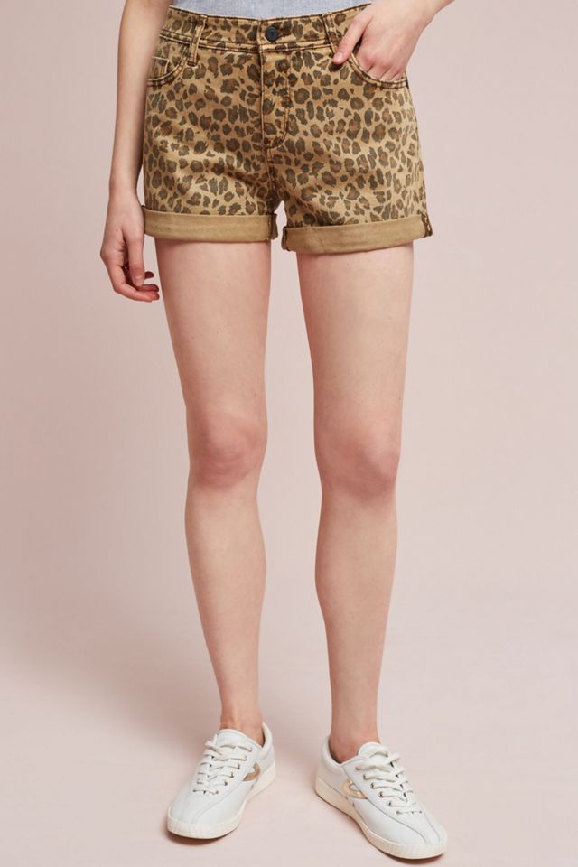 Pilcro Hyphen Leopard Shorts #1