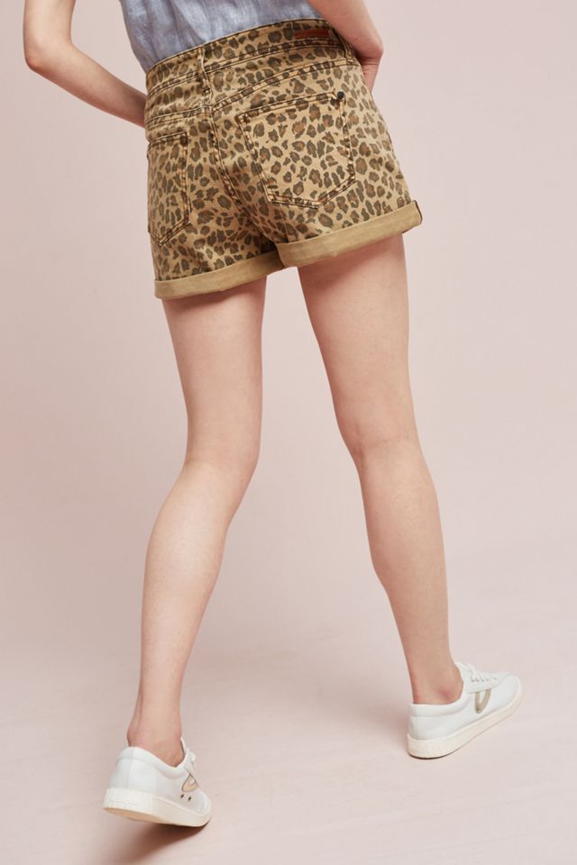 Pilcro Hyphen Leopard Shorts #3