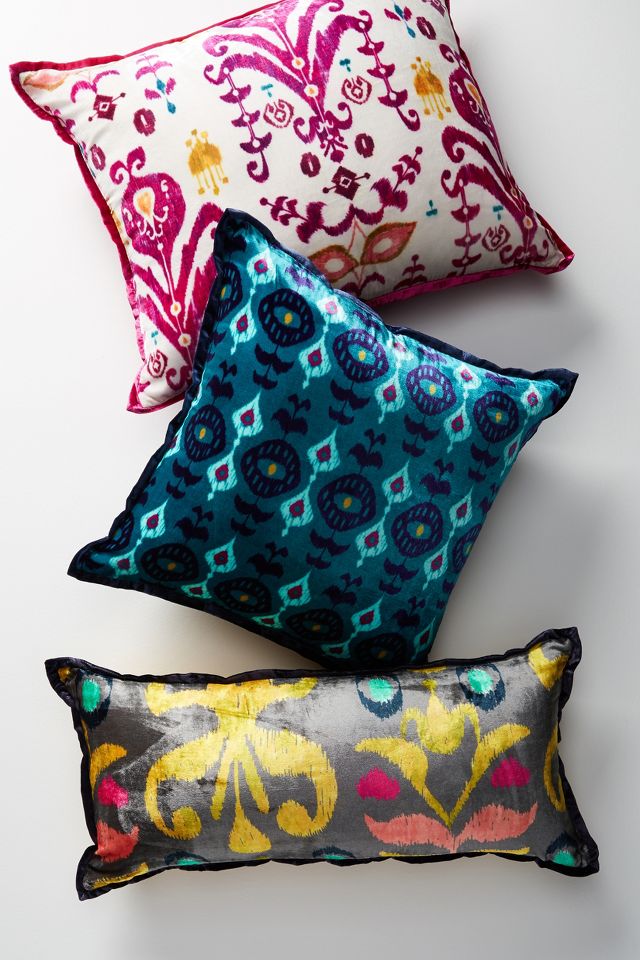 Anthropologie 2025 velvet pillow