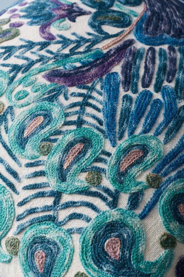 Embroidered Melika Pillow #3