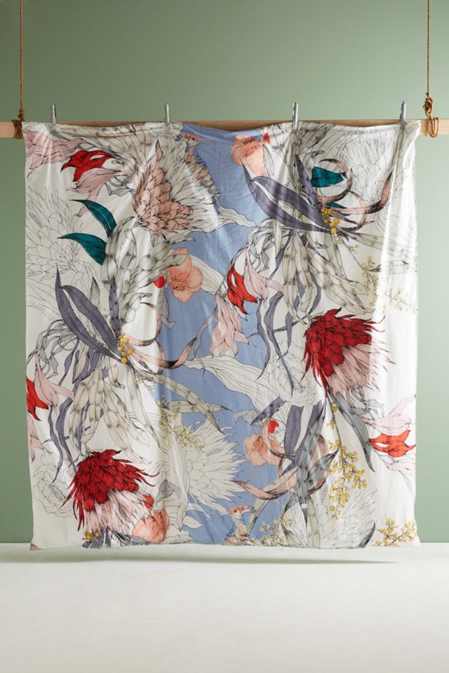 Longina Sketched Songbird Duvet Cover #2