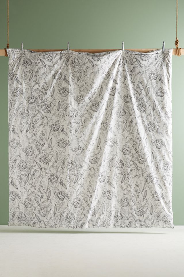 Longina Sketched Songbird Duvet Cover #3