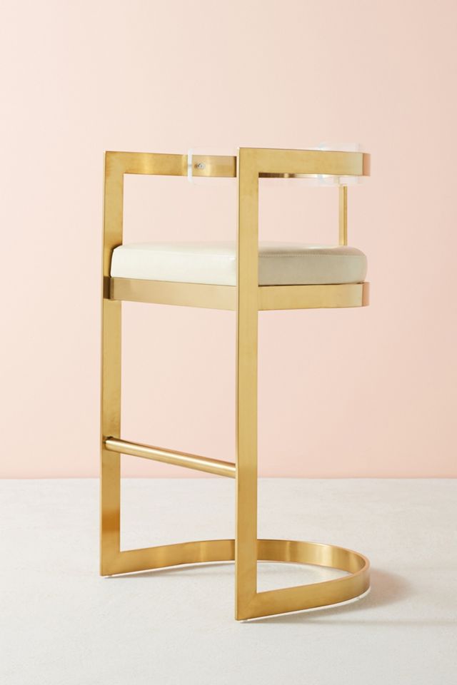 Oscarine Lucite Stool #1