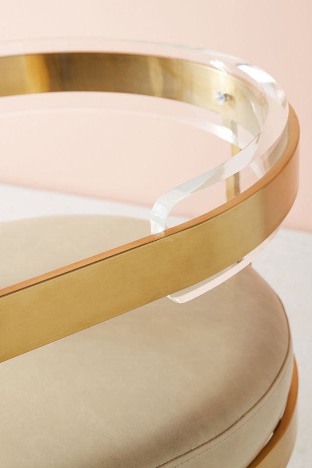Oscarine Lucite Stool #4