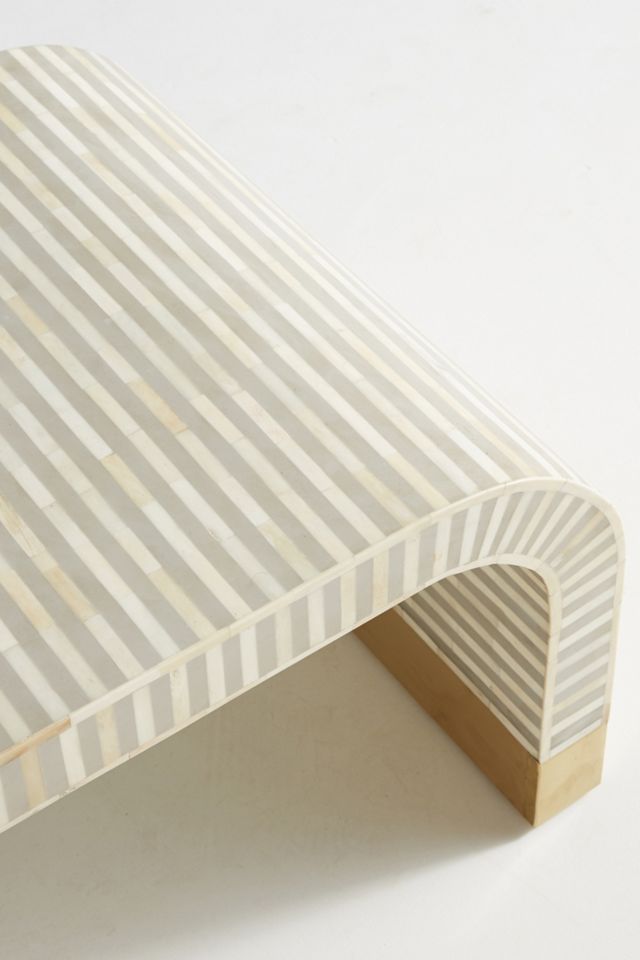 Waterfall Inlay Coffee Table #3