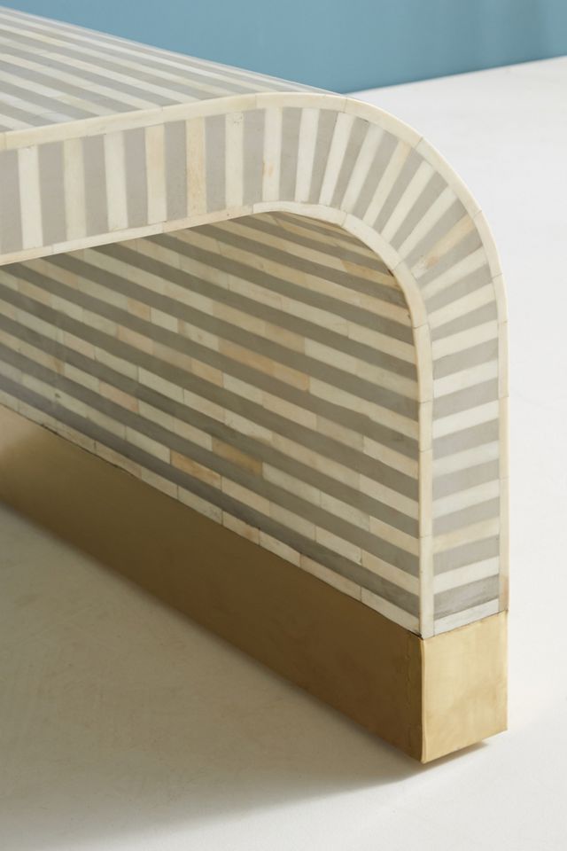 Waterfall Inlay Coffee Table #4