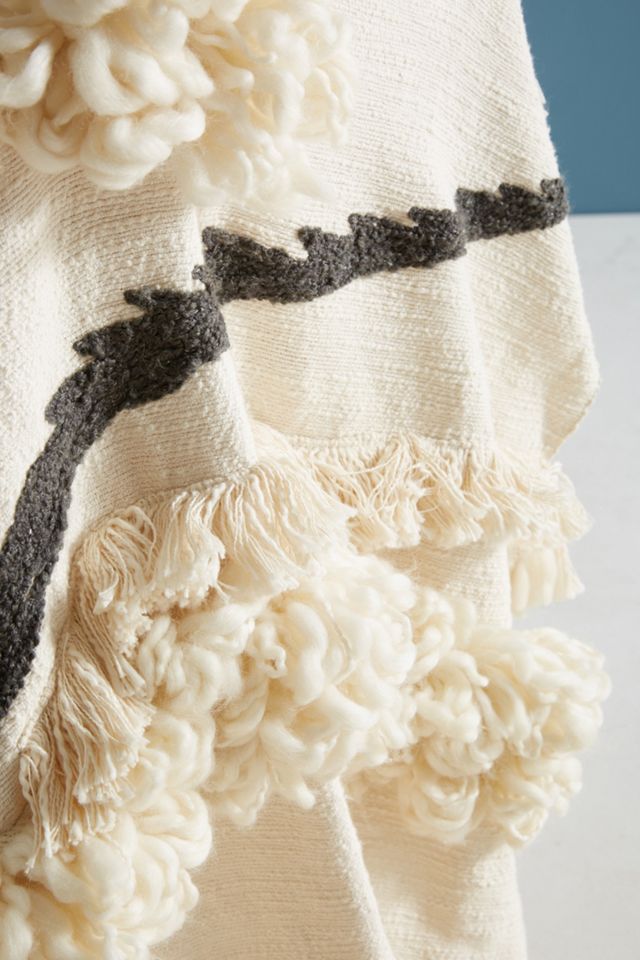 Textured Outre Throw Blanket #1