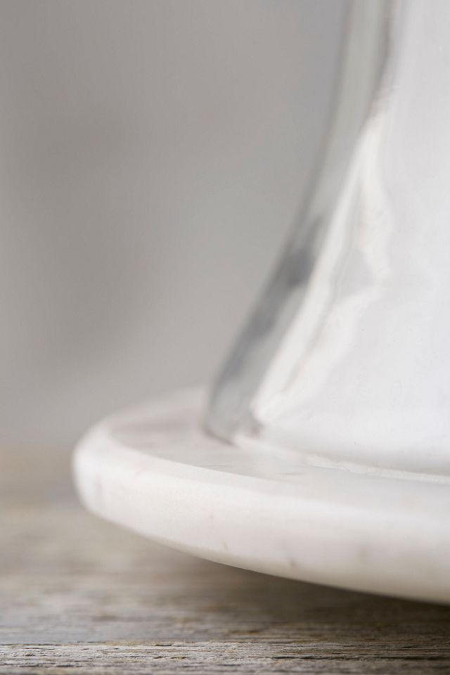 Marble + Glass Cake Cloche #4
