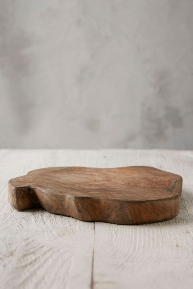 Teak Slab Serving Board #1
