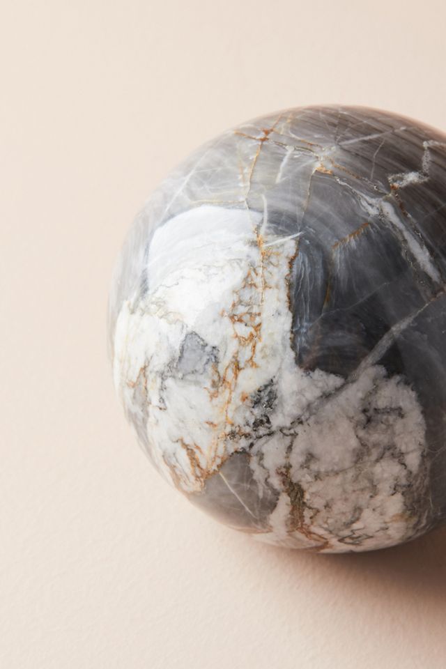 Black Marble Decorative Object #2